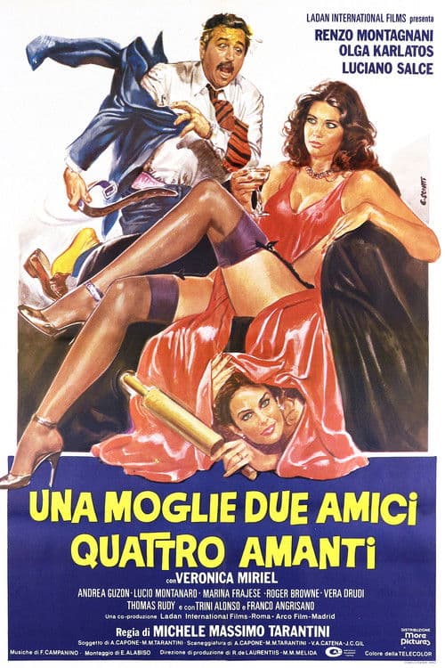 Una moglie, due amici, quattro amanti